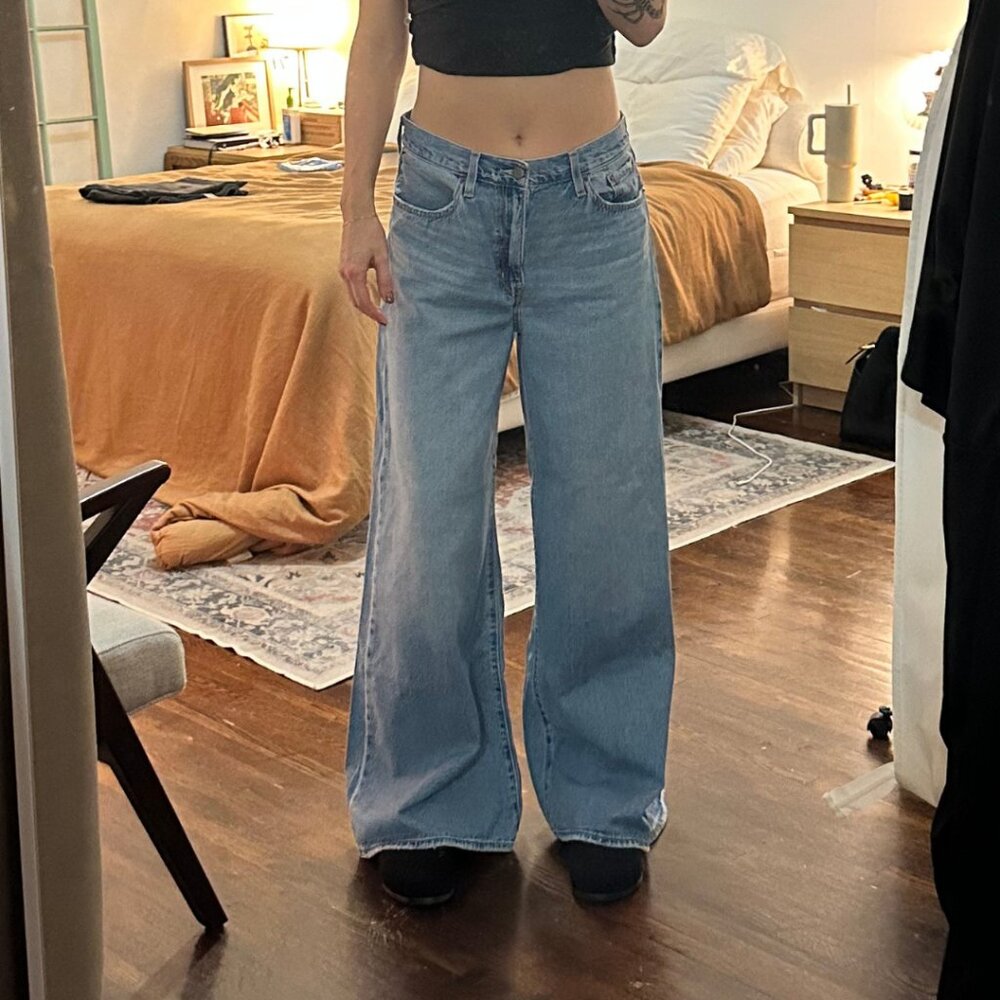 Levi's XL Flood Jeans - Medium Blue - Size 29 - Picture 5 of 6